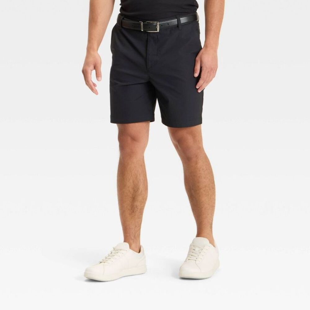 Men's 360 Lifestyle Golf Shorts 7" - All In Motion Black 40